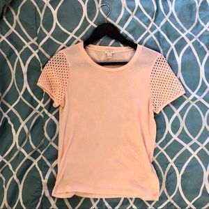 J.crew peach tshirt